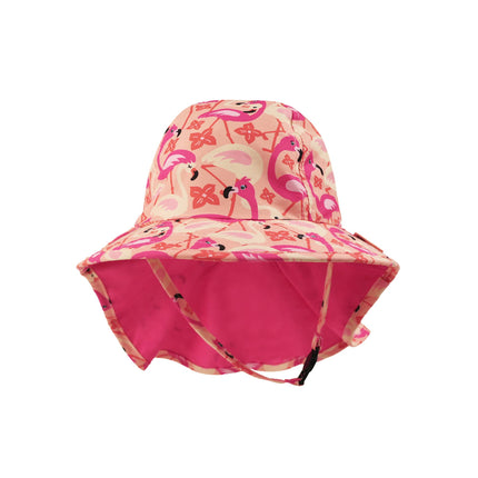 Baby/Toddler Cape Sunhat - Franny the Flamingo