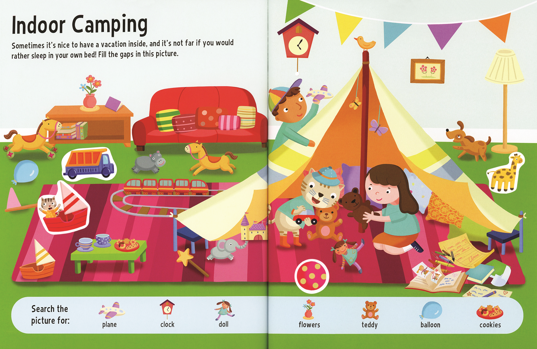 Big Stickers, Vacations Sticker Book