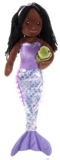 Mermaid w/ Turtle Doll Stuffed Animal (Pick Your Mermaid)