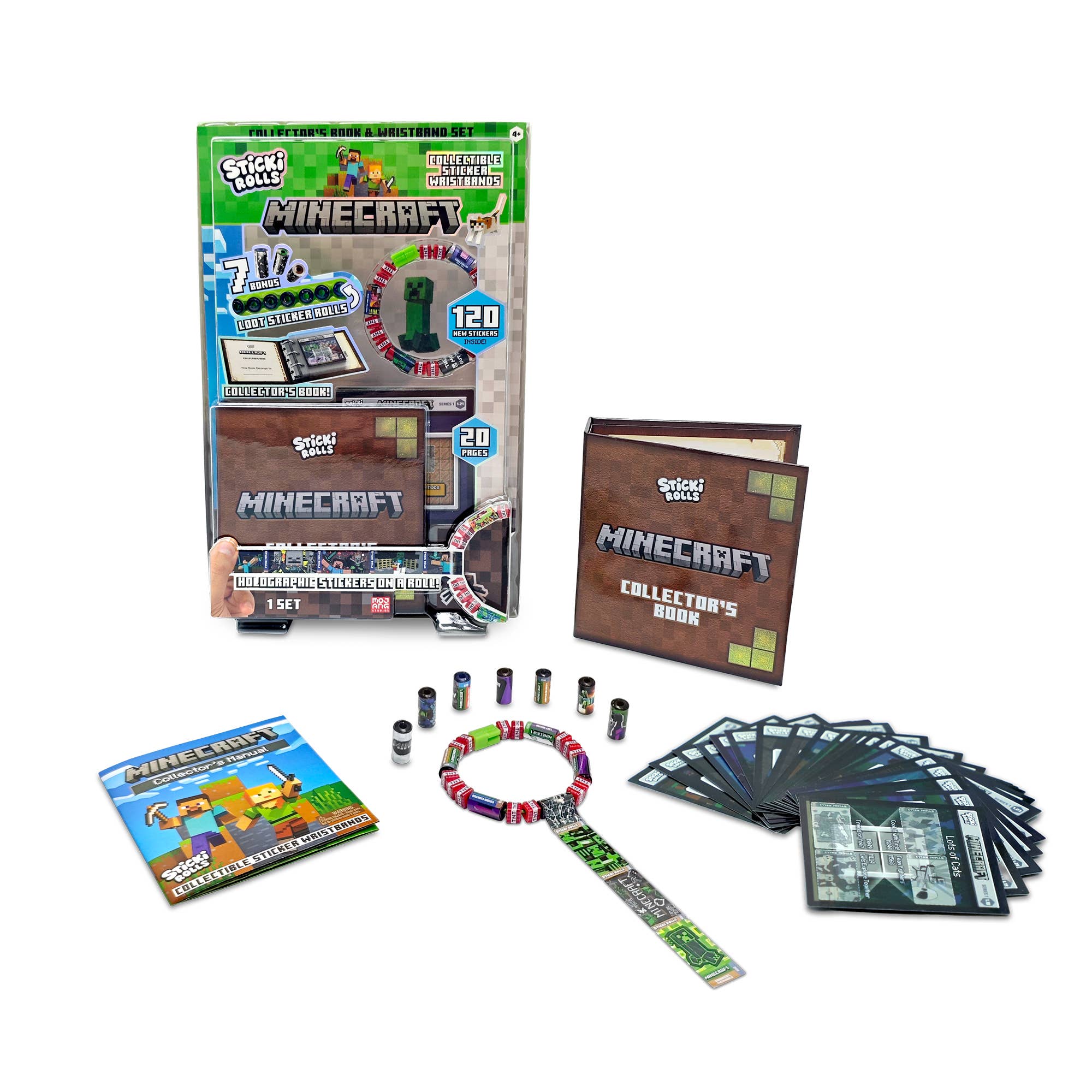 Sticki Rolls Minecraft Collector's Book