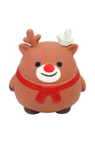 JUMBO 6 Inch Christmas Reindeer Fluffy Slime Filled Squishy Toy