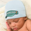 Daddy's Caddy Visor Patch Baby Golfer Newborn Hat