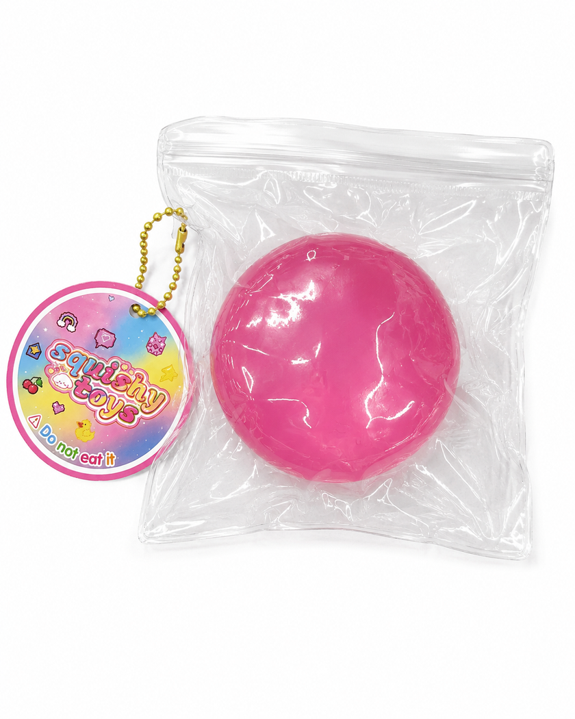 Colorful Coconut Oil Squeeze Ball Squishy Toy