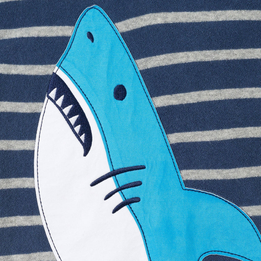 Swim Cover Up - Shark N Stripes