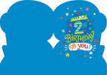 2nd Birthday Foil Card