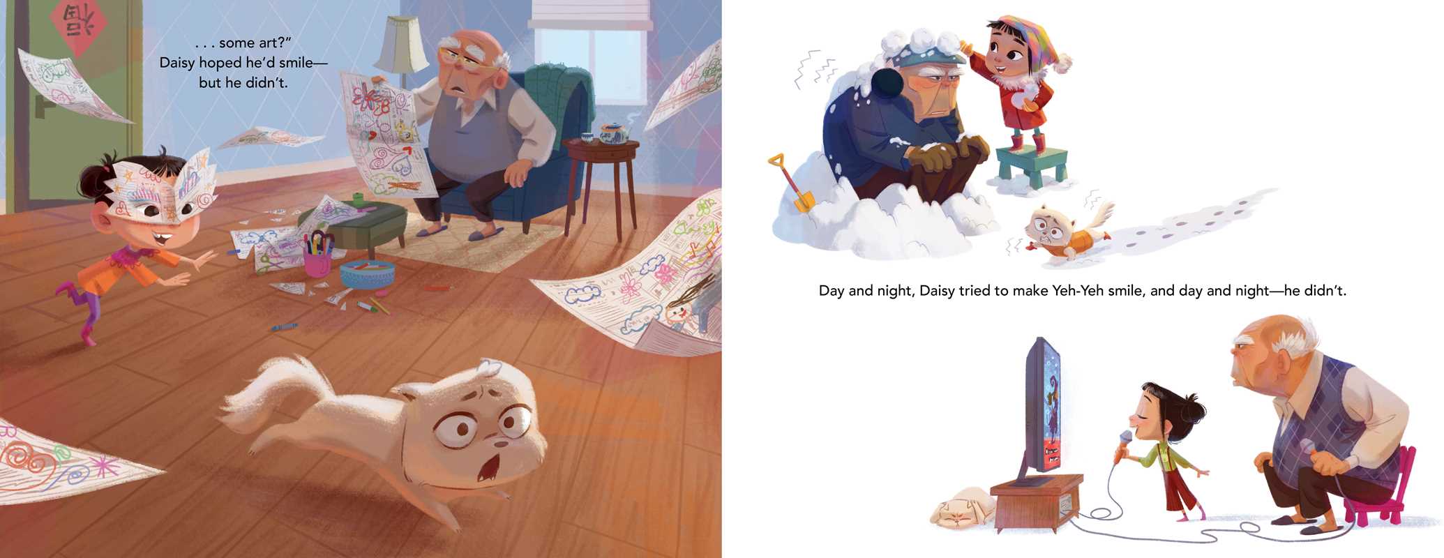 Grandpa Grumps Hardcover Book