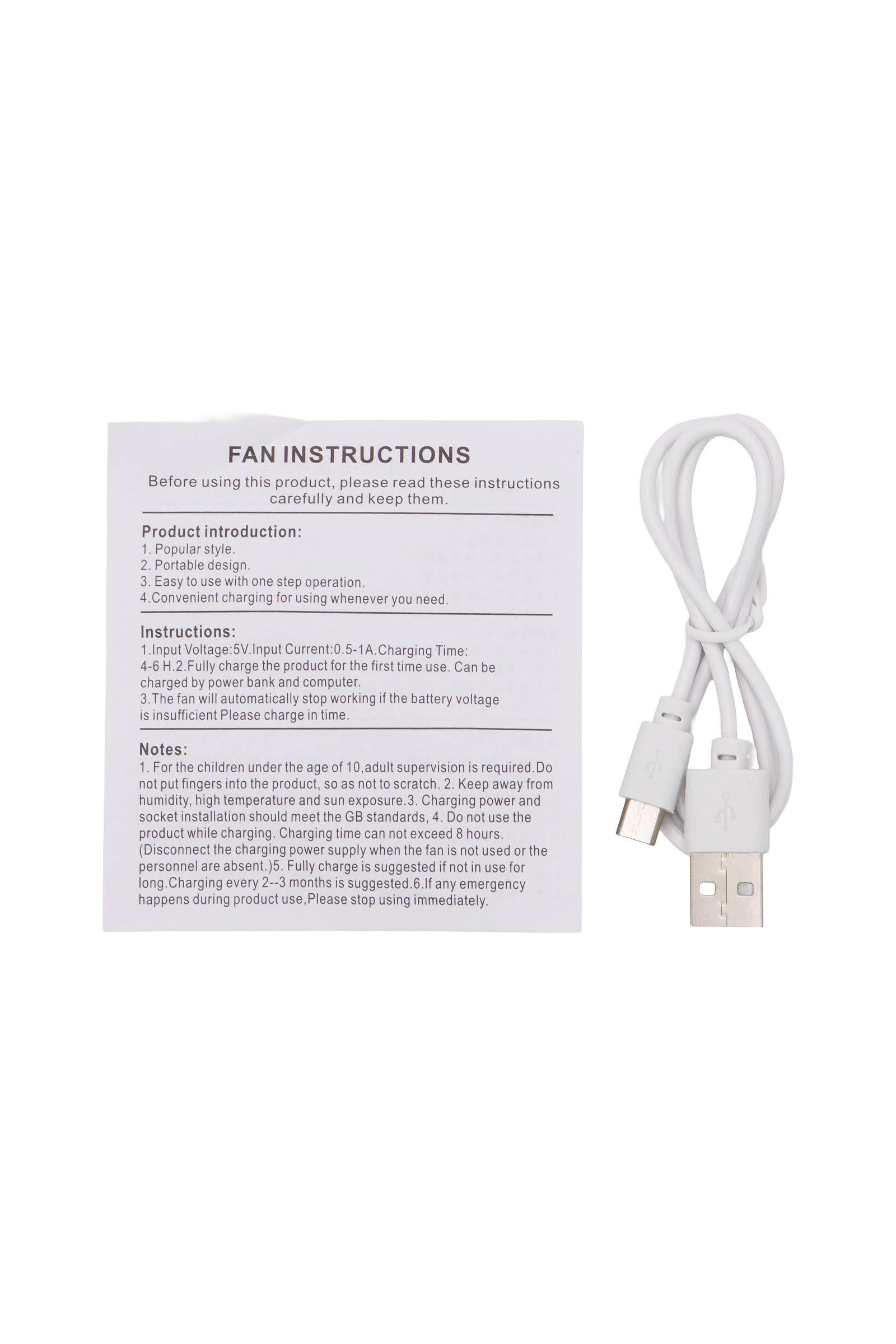 Animal Pals Bladeless Neckband Electrical Fan - Assorted