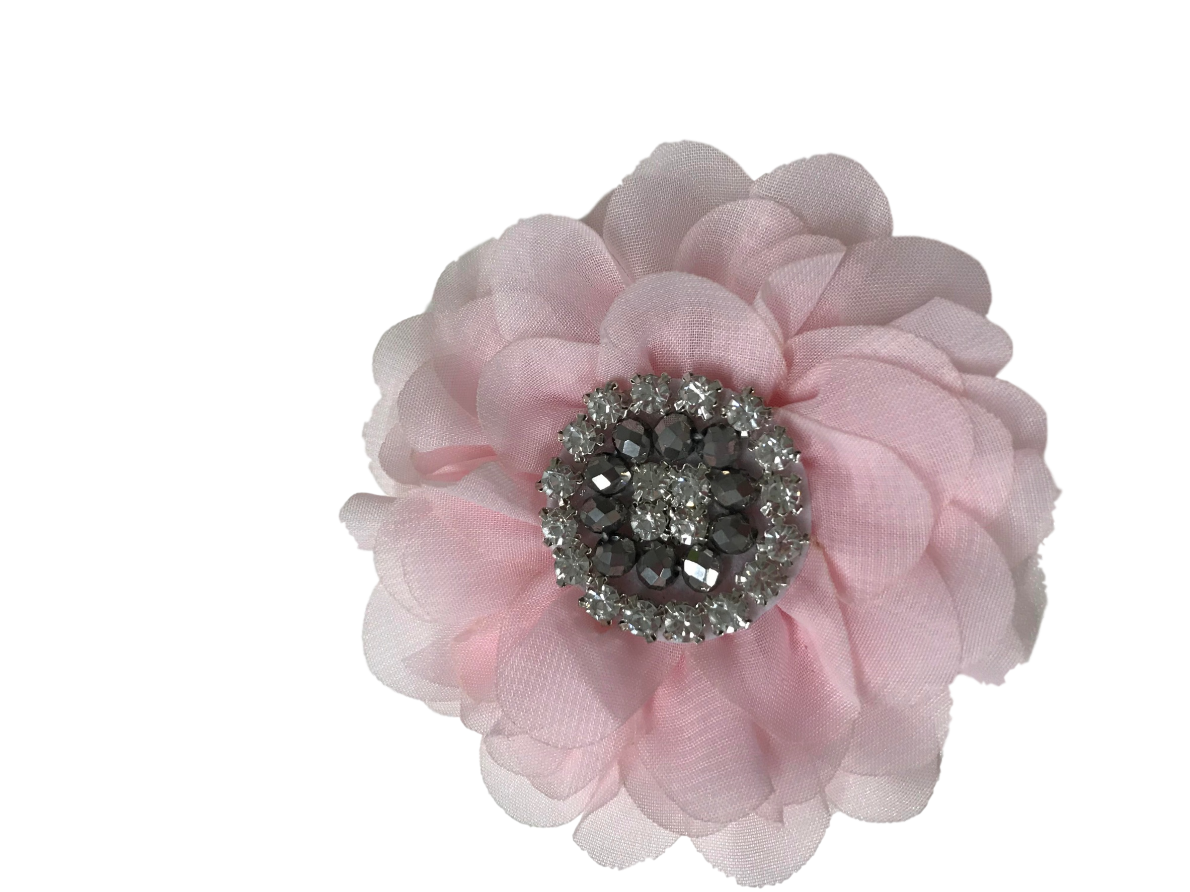 Jeweled Peony Clip