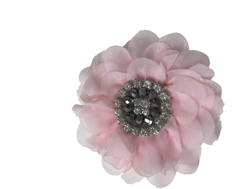 Jeweled Peony Clip