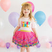 Birthday Girl Patch Short Sleeve T-Shirt - Ballet - Kids