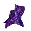 Paradise Purple Mermaid Tail + Monofin Set for kids, girls, teens, and women (pool toy)
