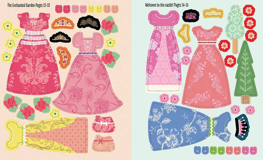 My Sticker Dress-Up: Princesses Activity Book