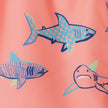 Boys Short Sleeve Rashguard Set | Shark Sketches