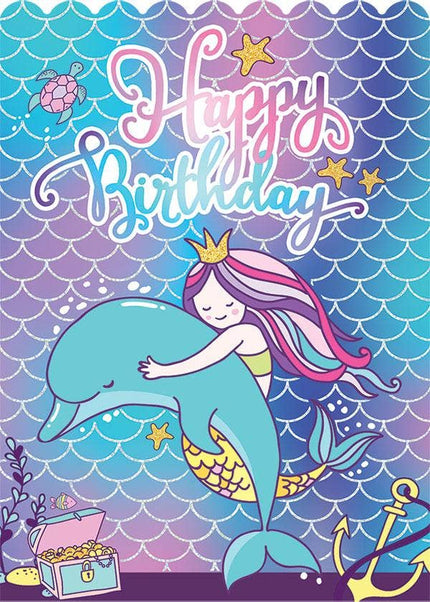 Mermaid Foil Card