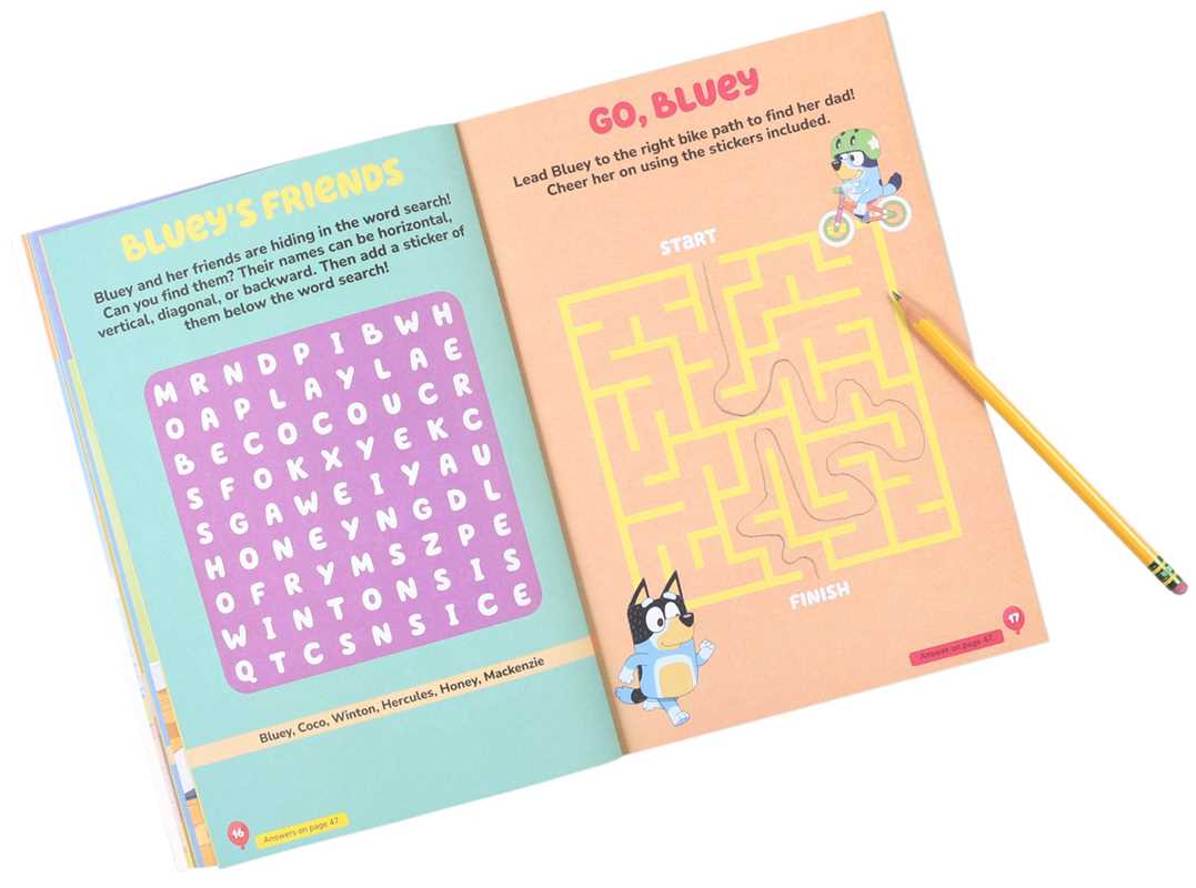 Bluey: Stickertivity: My First Sticker Activity Book