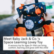 Space Moon Stars Planets & Rockets NASA Crinkle Toy 8