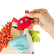 Sensorial Reef Toy with Removable Baby Octopus Rattle