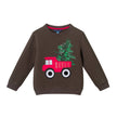 Kids Sweater & Twill Jogger Set | Holiday Truck