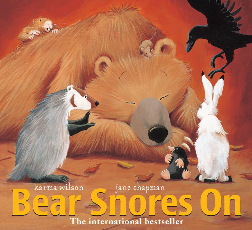 Bear Snores On Hardcover Book