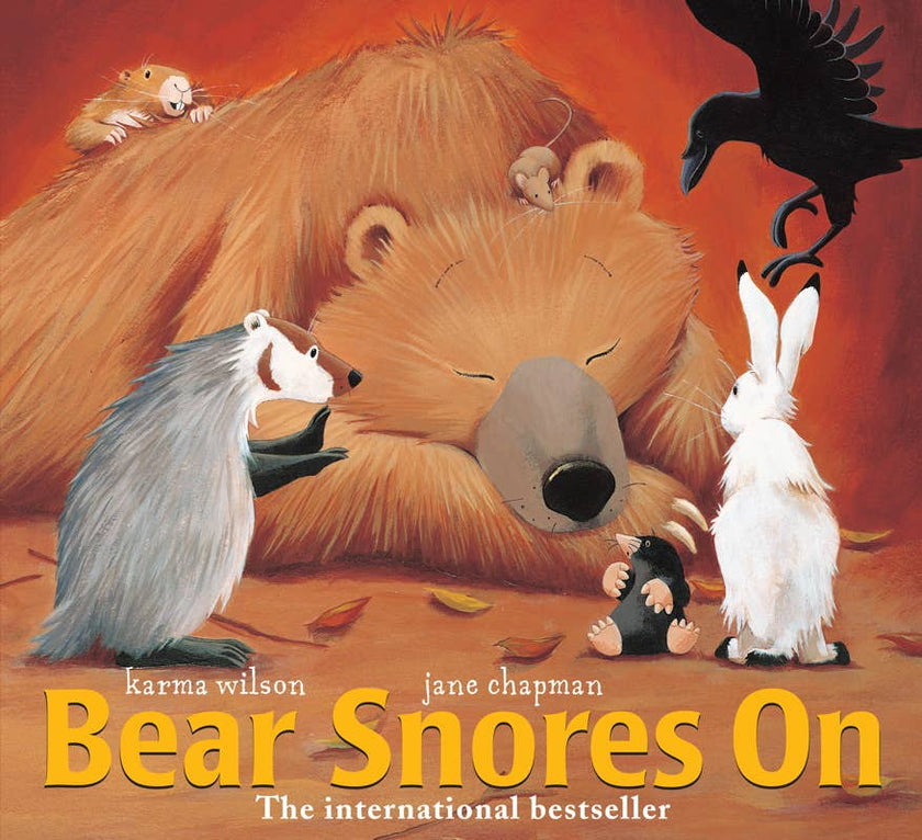 Bear Snores On Hardcover Book