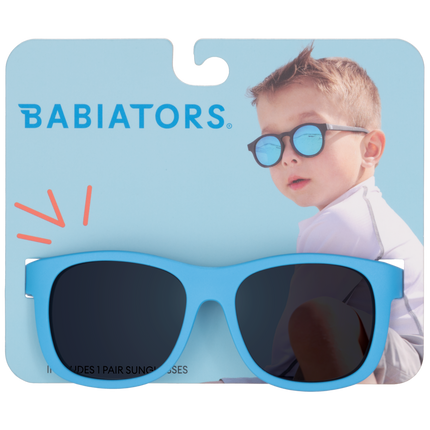 Sky Blue Kids Navigator Sunglasses