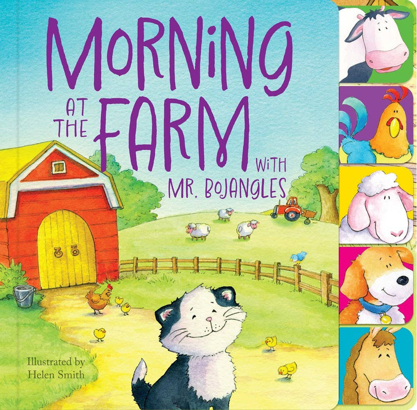 Morning at the Farm with Mr. Bojangles Board Book