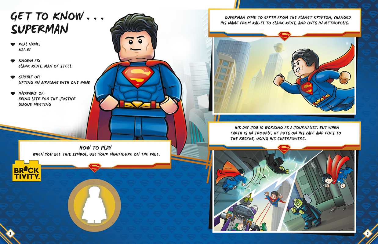 LEGO Book DC Super Heroes: Superman to the Rescue! by AMEET Publishing