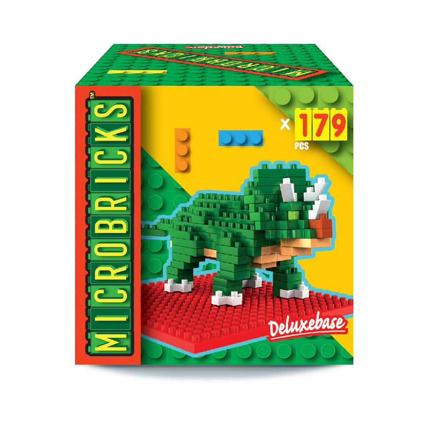 Microbricks - Triceratops Mini Brick Construction Set