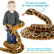 Bernard The Brown Python | 114 Inch Stuffed Animal Plush