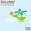 Airplanes Helicopter Crinkle Tag Square 8