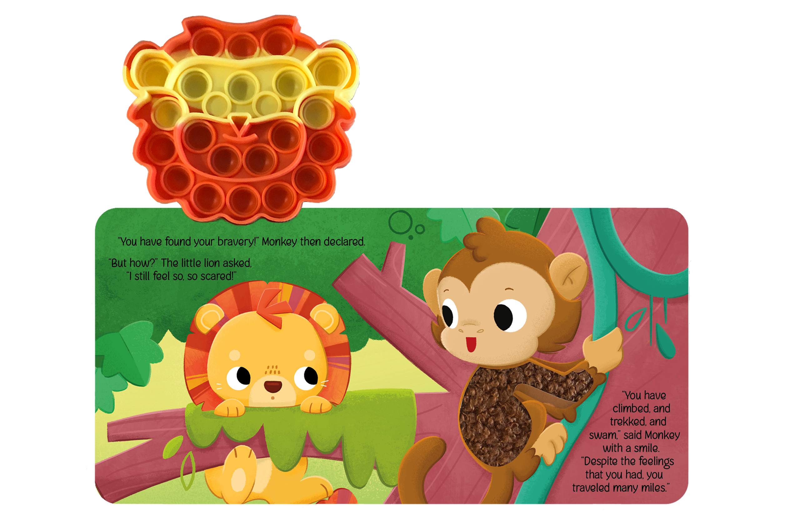Little Lion - Your Sensory Fidget Friend Board Book