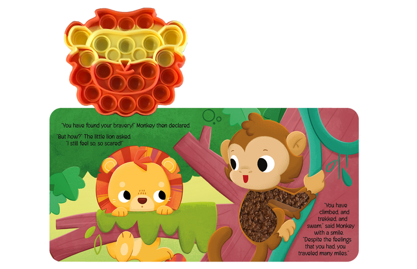 Little Lion - Your Sensory Fidget Friend Board Book