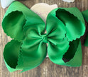 Scallop Edge Hair Bows