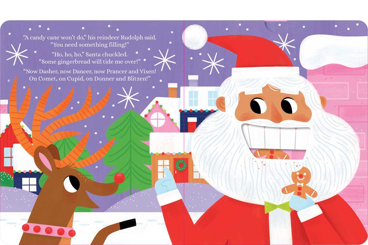 Santa Snack Board Book