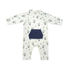 Mouse Sailor Kangaroo Pocket Baby Jumpsuit (Organic Jersey)