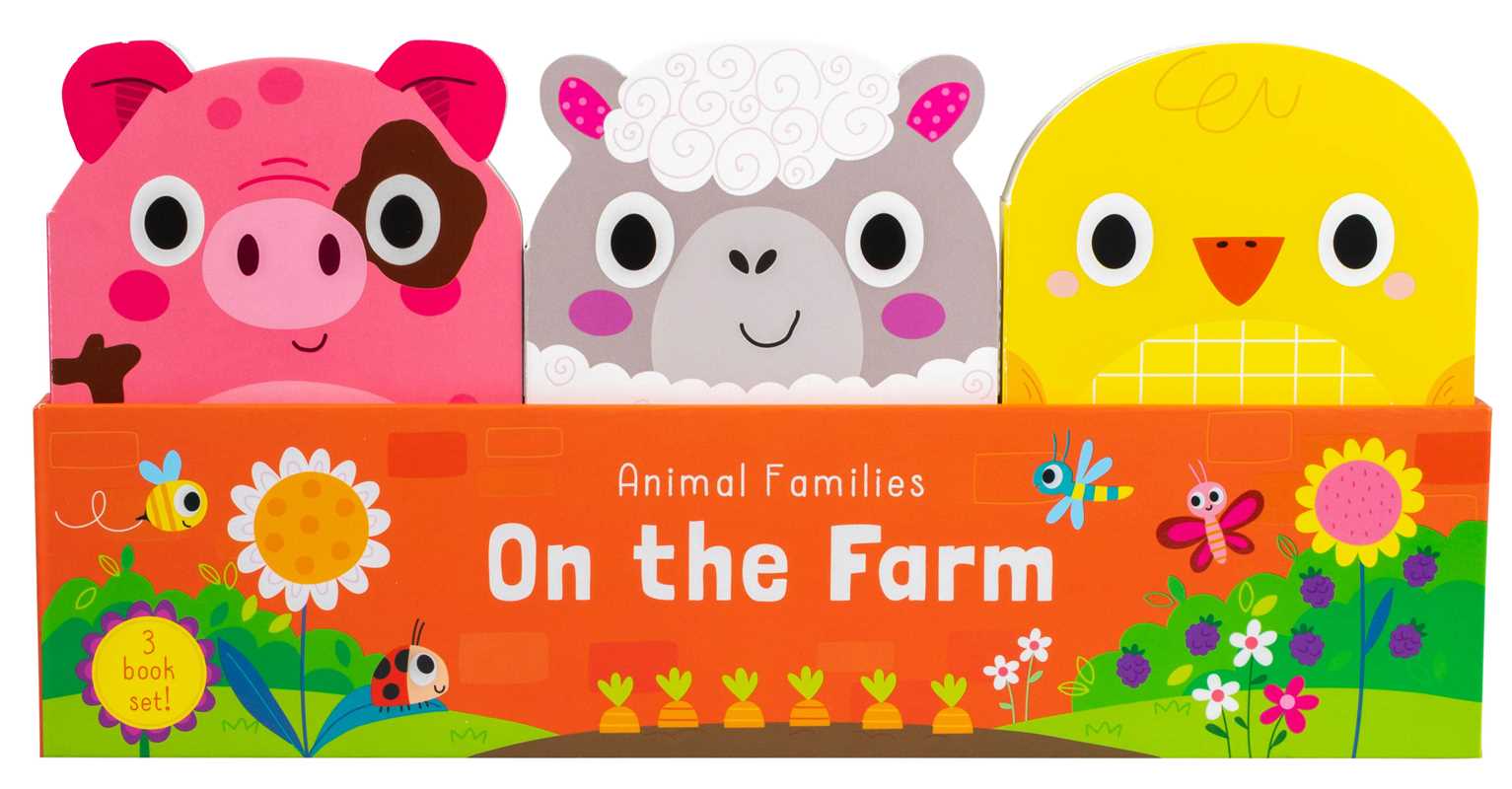 Animal Families: On the Farm Book