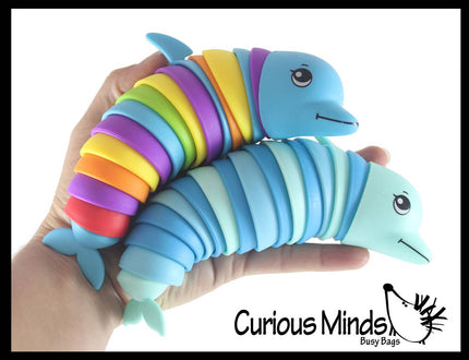 Dolphin Fidget Toy - Large Wiggle Articulated Jointed Moving