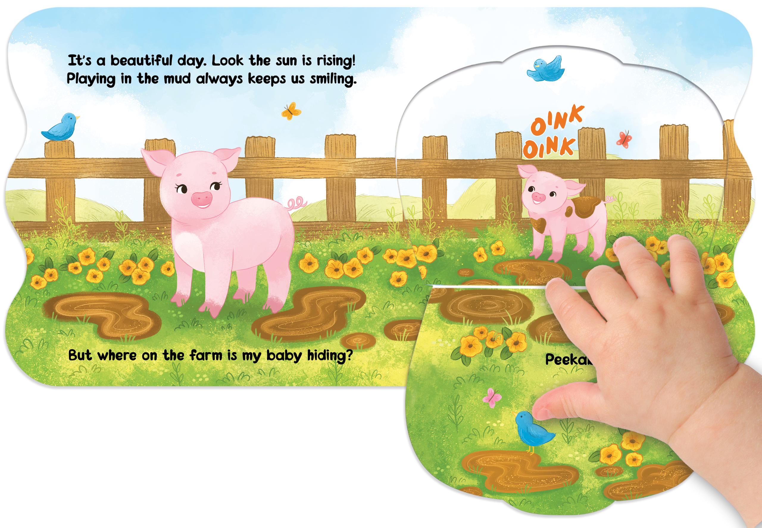 Moo Moo, Peekaboo Board Book
