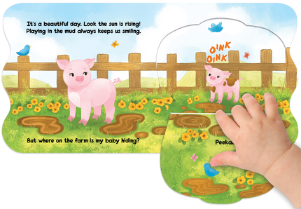 Moo Moo, Peekaboo Board Book