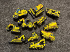 Construction Vehicle Shoe Charms