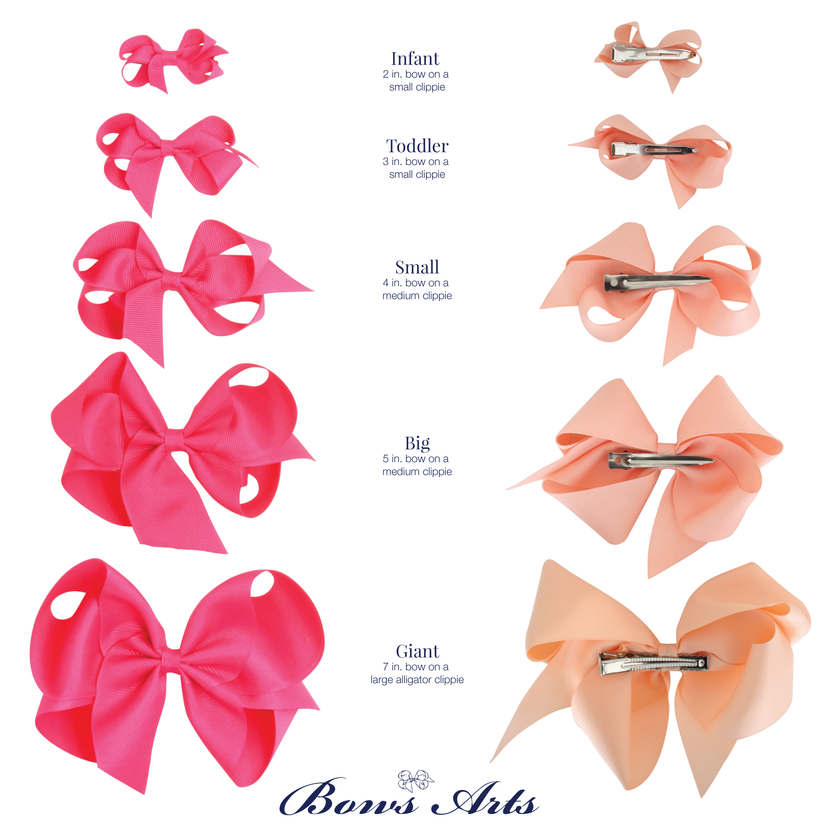 Giant Christmas Print Bow Strip