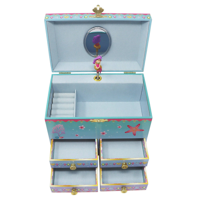 Medium Musical Mermaid Jewelry Box