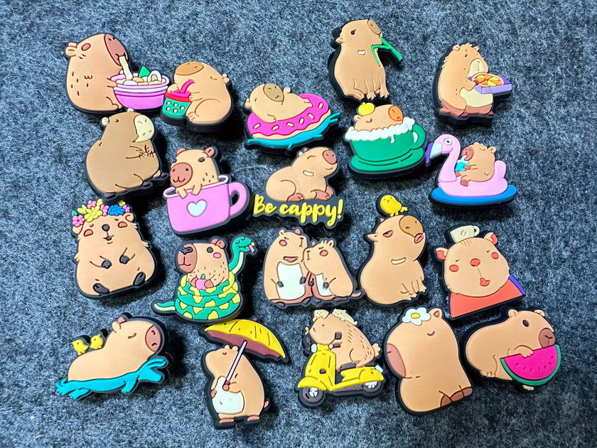 Capybara Shoe Charms