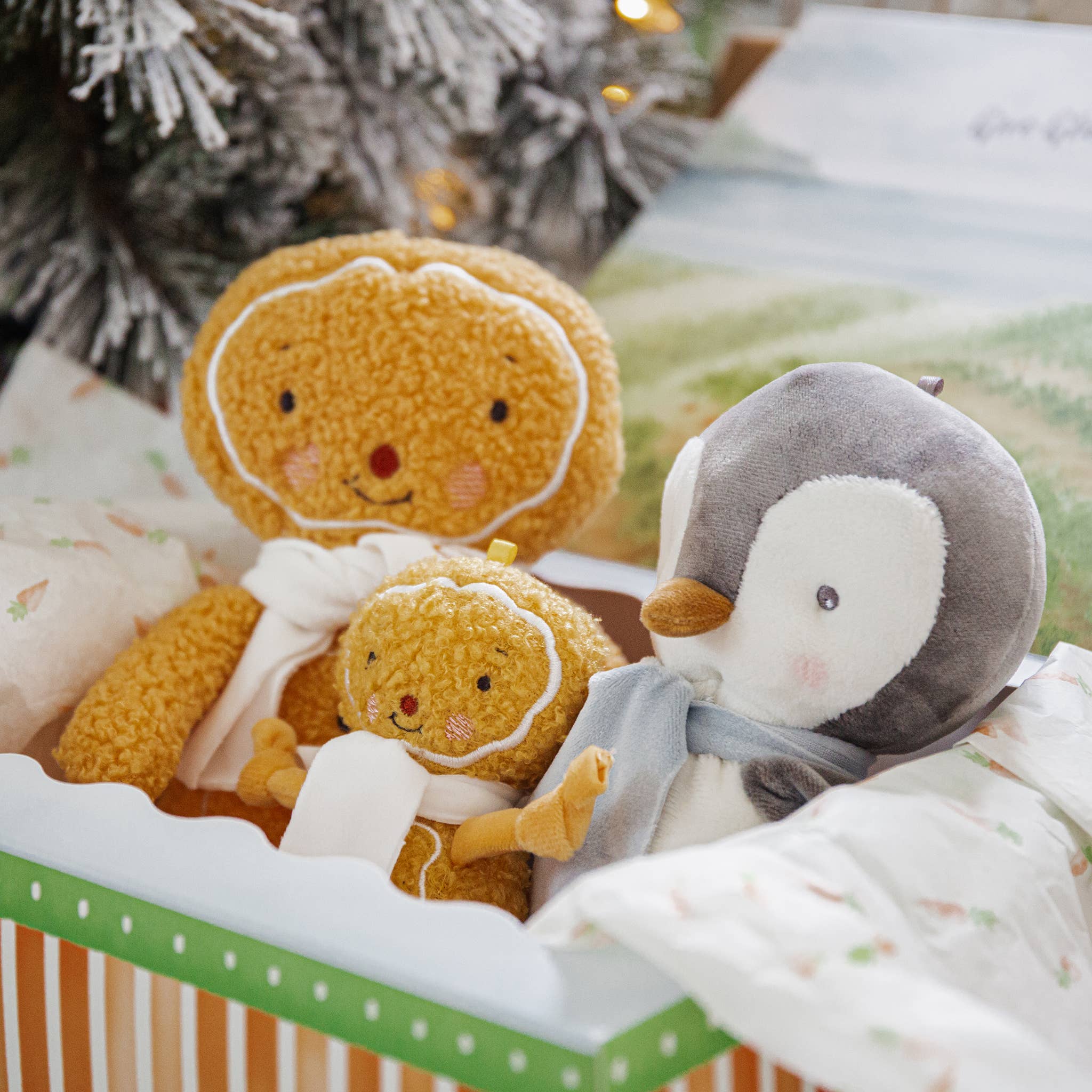 Holiday - Ginger the Gingerbread Friend Stuffed Animal