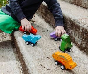 Pull Back Mini Dino Assorted- Each