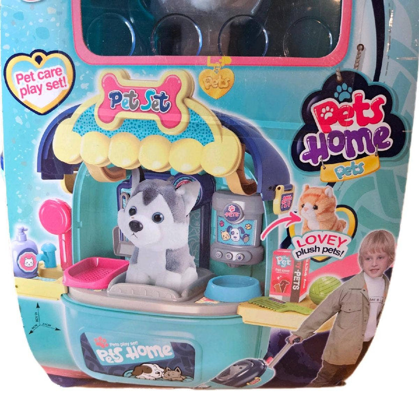 Pet Home Puppy Luggage Playset