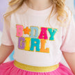 Birthday Girl Patch Short Sleeve T-Shirt - Ballet - Kids