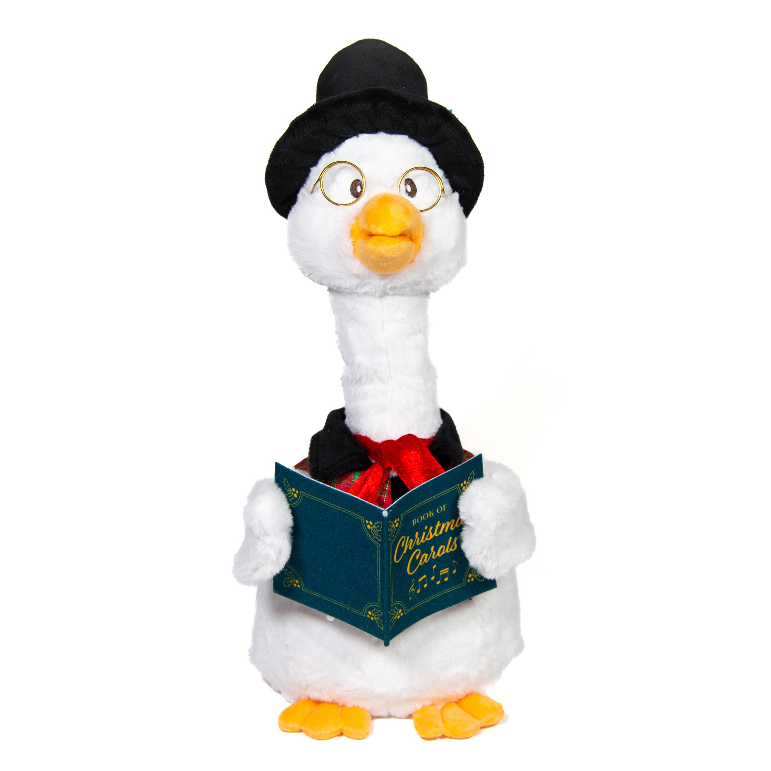 Carolin' Father Goose (Animated Singing Christmas Plush Toy)