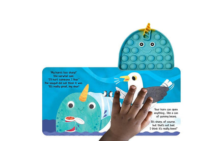 Little Narwhal - Your Sensory Fidget Friend Board Book
