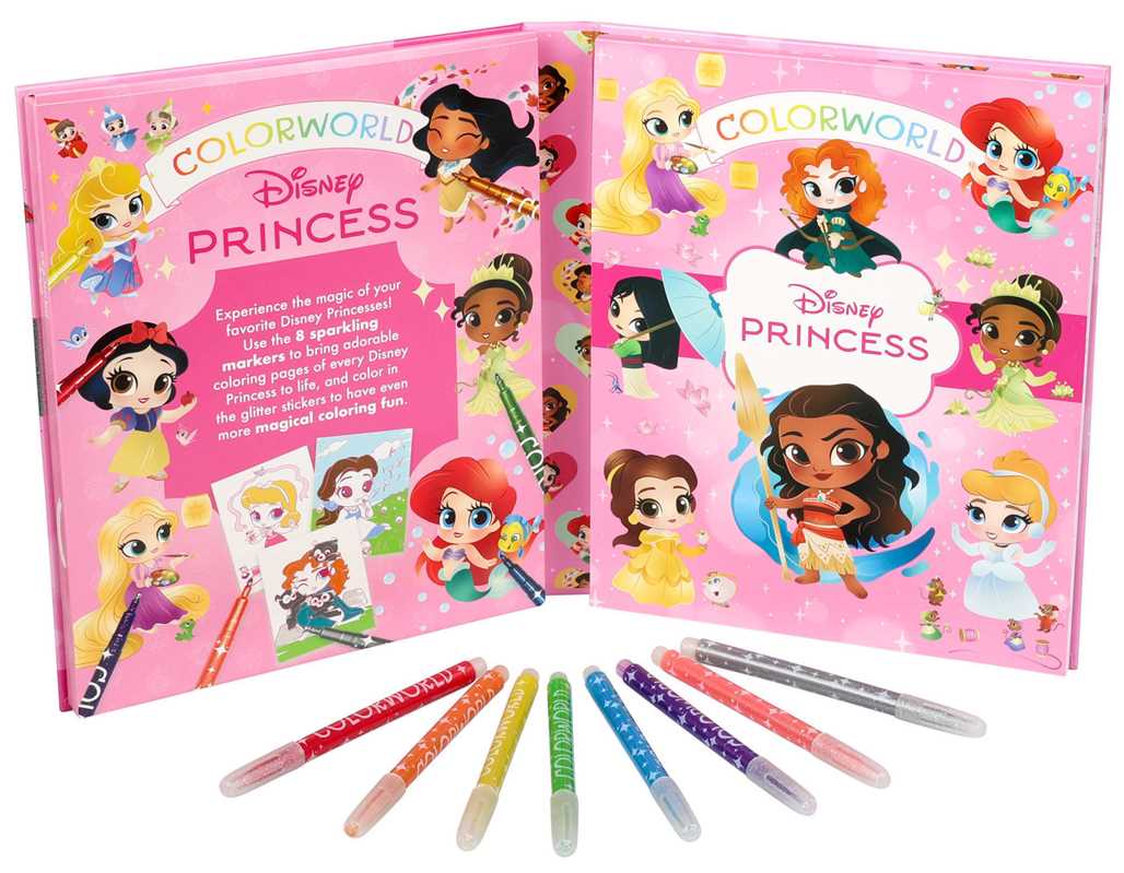Colorworld: Disney Princess by Editors of Studio Fun International